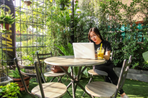 green space for work